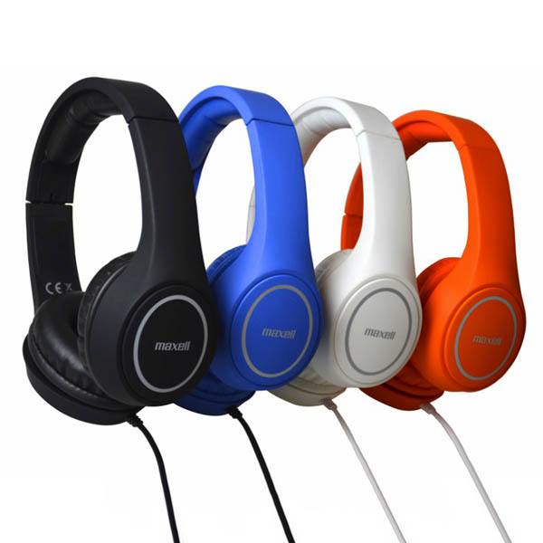 Headphones Maxell Play MXH-HP500 White Headband - Image 2