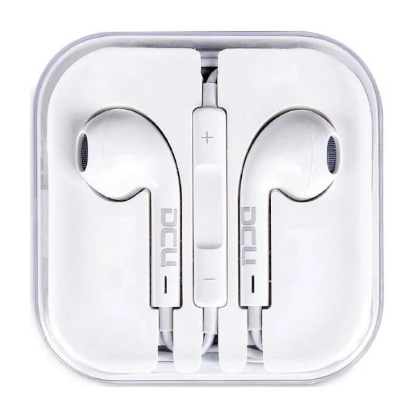 In ear headphones DCU White - Image 2